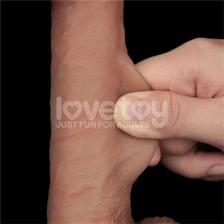 Sliding Pro Dildo Sliding Skin Dual Layer 8.5 - LO-LV417003 - Teknashop Ltd