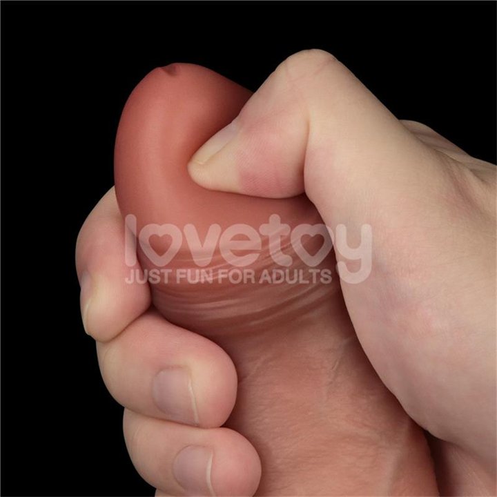 Sliding Pro Dildo Sliding Skin Dual Layer 8.5 - LO-LV417003 - Teknashop Ltd