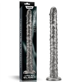 Vibrax Slider Anal DIldo with Vibration King Sized 16 - LO-LV121203 - Teknashop Ltd
