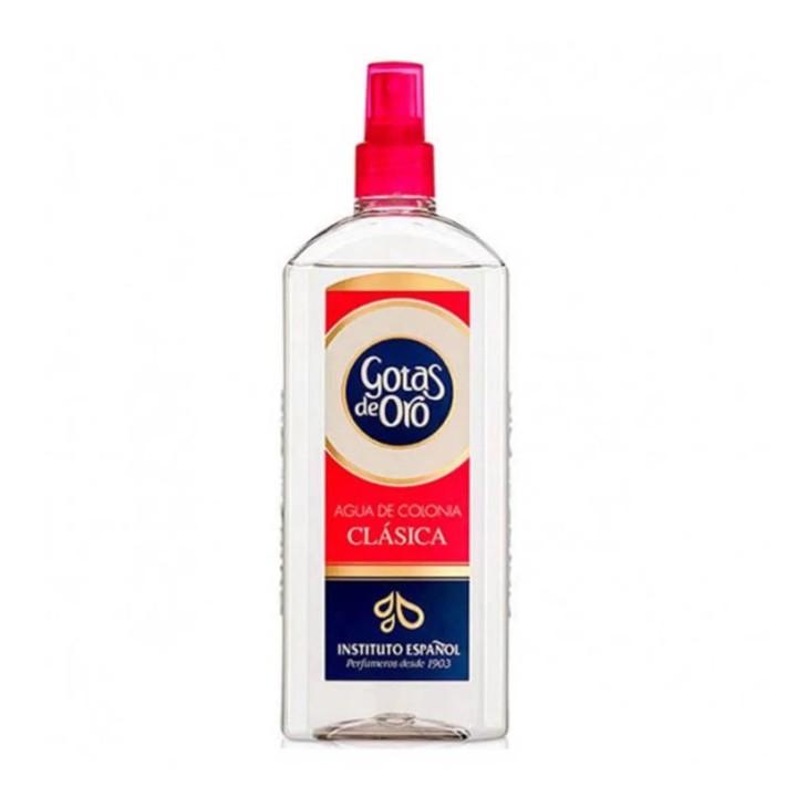Instituto Español Gotas De Oro Agua De Colonia Clasica Spray 400ml - unisex - Teknashop Ltd
