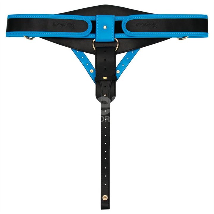 Ingen Adjustable Strap On with Hollow Dildo 9 Enhanced Set L/XL/2XL - LO-LV415011B - Teknashop Ltd