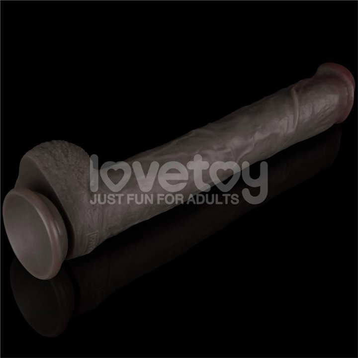 Dual Layered Bendable Dildo XXL 14,5 - LO-LV411311 - Teknashop Ltd