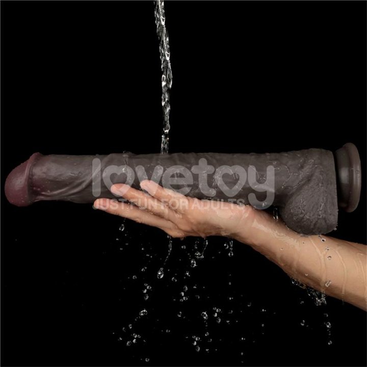 Dual Layered Bendable Dildo XXL 14,5 - LO-LV411311 - Teknashop Ltd