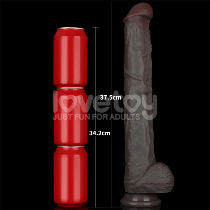 Dual Layered Bendable Dildo XXL 14,5 - LO-LV411311 - Teknashop Ltd