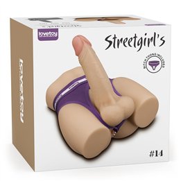 Streetgirls 15 Masturbator with Bendable Dildo - LO-LV352071 - Teknashop Ltd