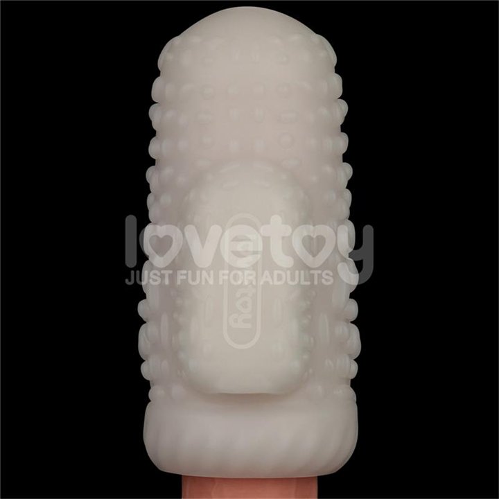 Knights Ring Vibrating Dual Purpose Sleeve Drip - LO-LV314112 - Teknashop Ltd