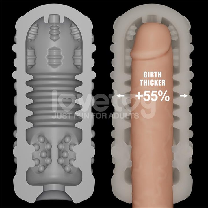 Knights Ring Vibrating Dual Purpose Sleeve Drip - LO-LV314112 - Teknashop Ltd