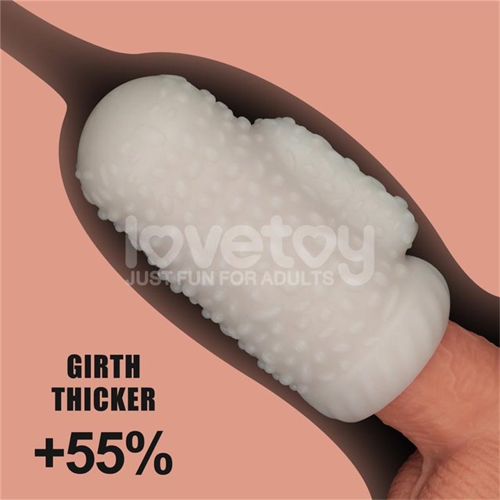 Knights Ring Vibrating Dual Purpose Sleeve Drip - LO-LV314112 - Teknashop Ltd