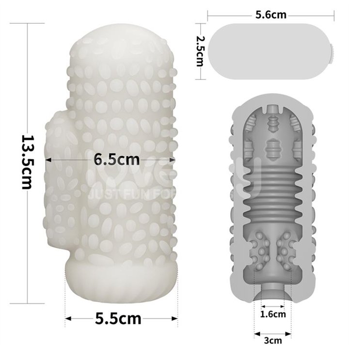 Knights Ring Vibrating Dual Purpose Sleeve Drip - LO-LV314112 - Teknashop Ltd