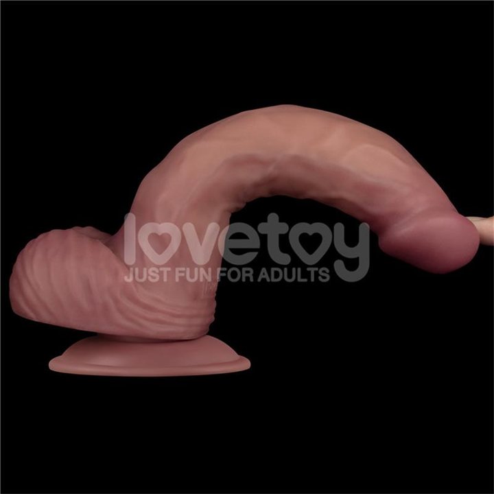 Dual Density Dildo with Vibration 9 - LO-LV110204 - Teknashop Ltd