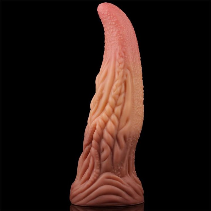Dildo Tongue 10 Dual Layer - LO-LV411018 - Teknashop Ltd