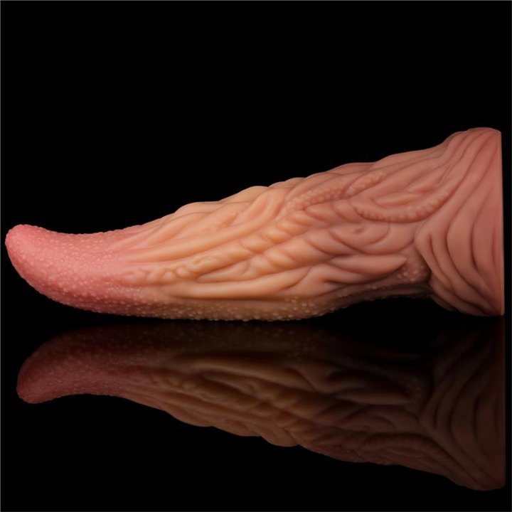 Dildo Tongue 10 Dual Layer - LO-LV411018 - Teknashop Ltd