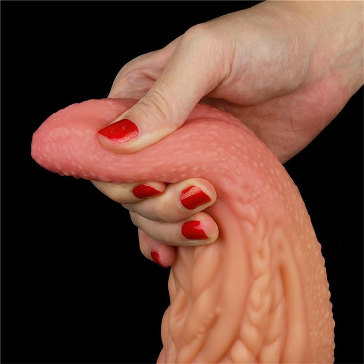 Dildo Tongue 10 Dual Layer - LO-LV411018 - Teknashop Ltd