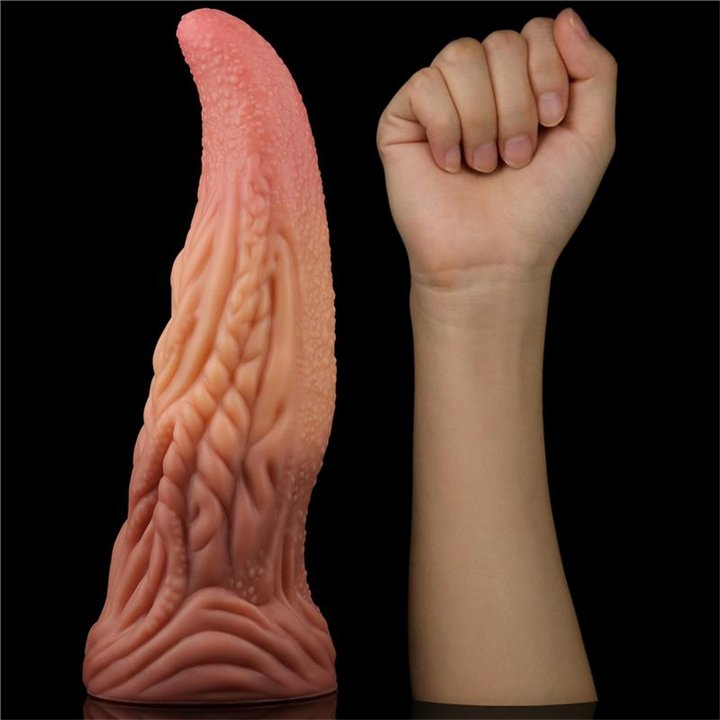 Dildo Tongue 10 Dual Layer - LO-LV411018 - Teknashop Ltd