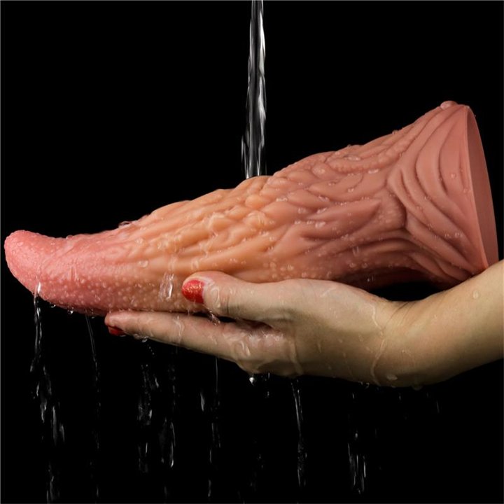 Dildo Tongue 10 Dual Layer - LO-LV411018 - Teknashop Ltd