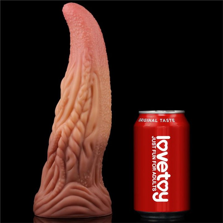 Dildo Tongue 10 Dual Layer - LO-LV411018 - Teknashop Ltd