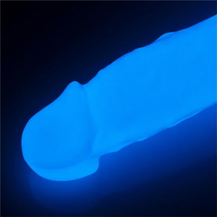 Dildo 8.5 Lumino Blue Light - LO-LV319022 - Teknashop Ltd