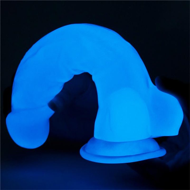 Dildo 8.5 Lumino Blue Light - LO-LV319022 - Teknashop Ltd