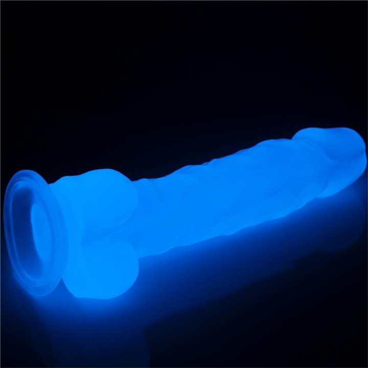 Dildo 8.5 Lumino Blue Light - LO-LV319022 - Teknashop Ltd