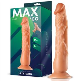 Chet Realistic Dildo Flesh 9 - 23 cm - MX-955 - Teknashop Ltd