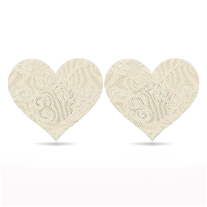 Pack Nipple Covers Flower and Heart Beige - LO-LV763006 - Teknashop Ltd