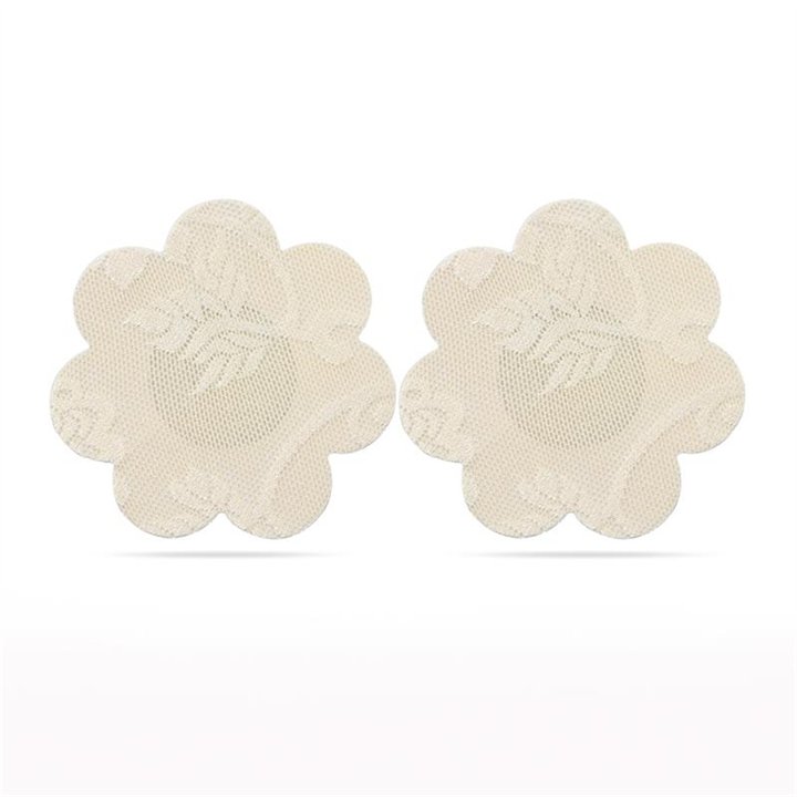 Pack Nipple Covers Flower and Heart Beige - LO-LV763006 - Teknashop Ltd