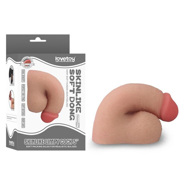 Dildo Limpy 100% Flexible 5 Flesh - LO-LV312001 - Teknashop Ltd