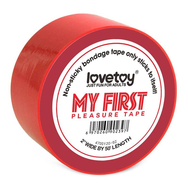 Bondage Tape Non Sticky Red - LO-4700120-R - Teknashop Ltd