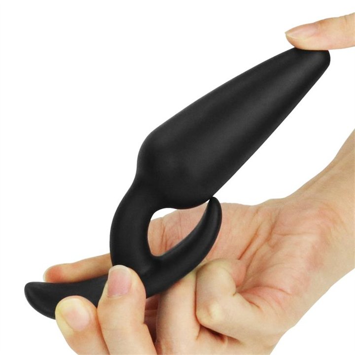 Butt Plug Lure Me Size L Black - LO-BK17L - Teknashop Ltd