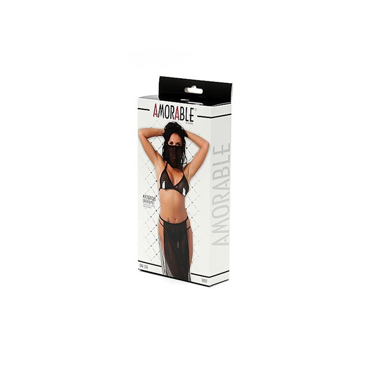 Oriental Costume Black One Size - R1092 - Teknashop Ltd