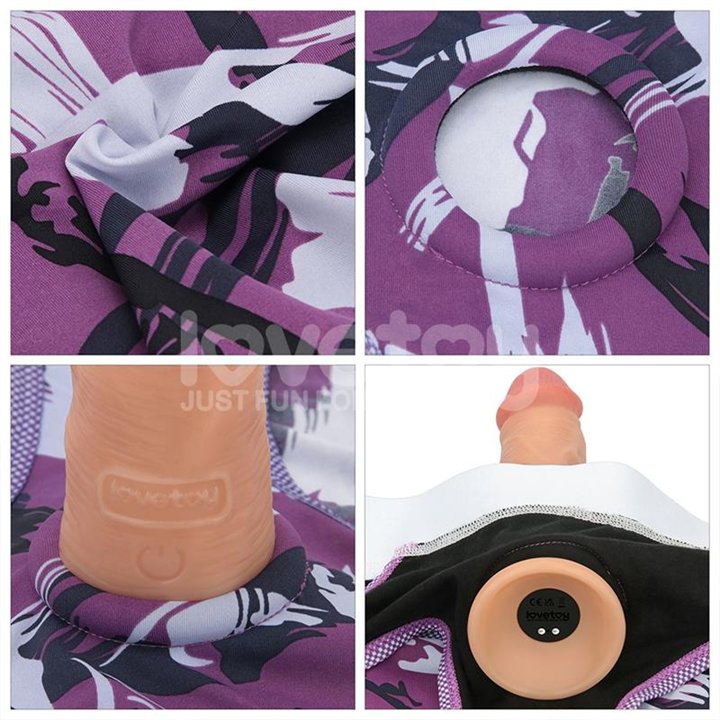 Strap-on Panties Violet - LO-LV715052C - Teknashop Ltd