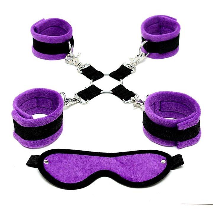 Bondage Set Purple - R7011 - Teknashop Ltd