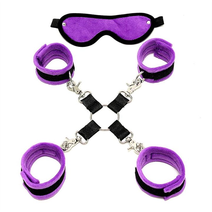 Bondage Set Purple - R7011 - Teknashop Ltd