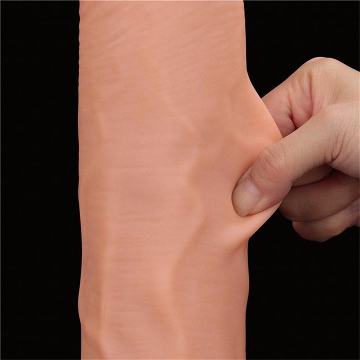 Dildo Dual Layer Sliding Skin 14 - LO-LV317054 - Teknashop Ltd