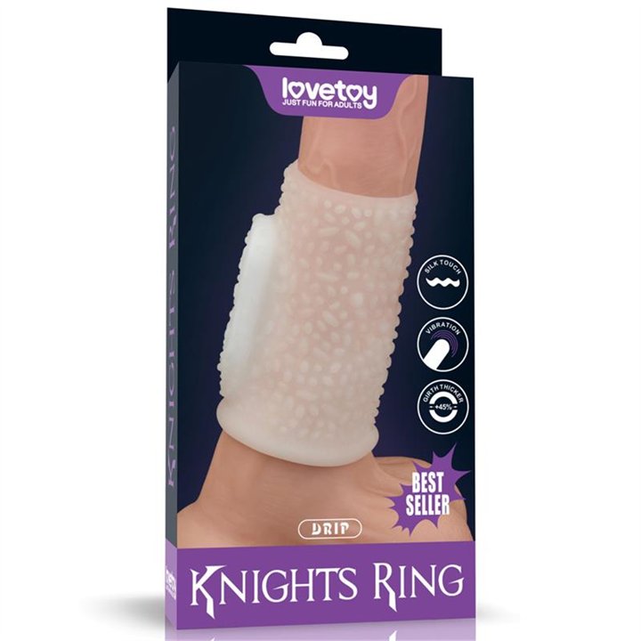 Vibrating Penis Sleeve Drip Knights - LO-LV343112 - Teknashop Ltd
