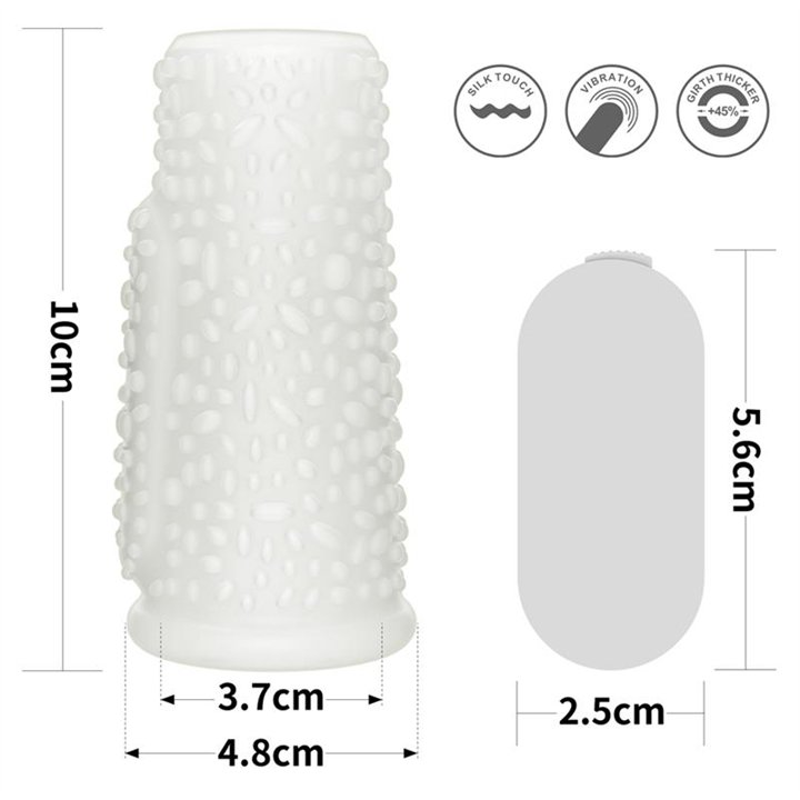 Vibrating Penis Sleeve Drip Knights - LO-LV343112 - Teknashop Ltd