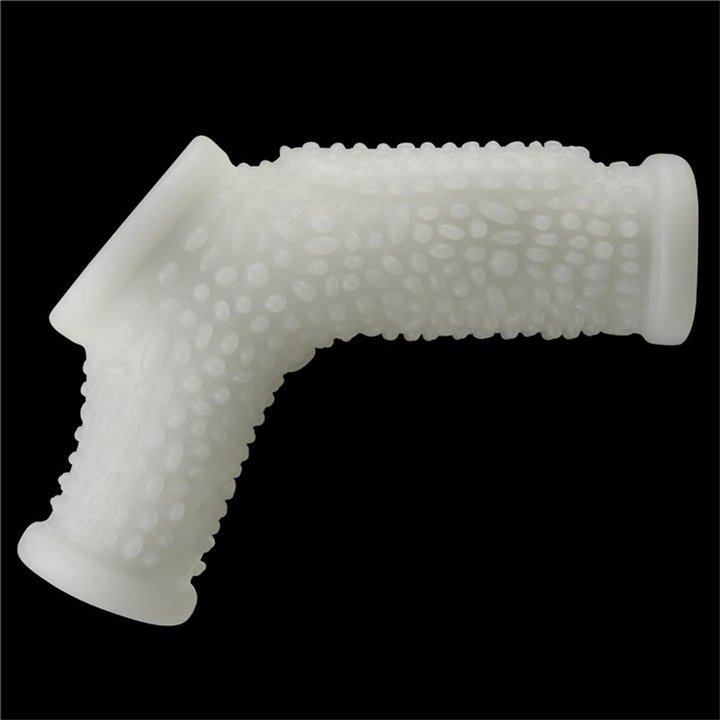 Penis and testicles sleeve with vibration Drip Knights - LO-LV343116 - Teknashop Ltd