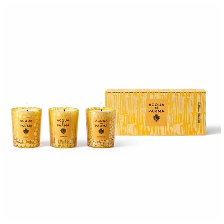 Acqua Di Parma Holiday Candle Trio 3x70g - unisex - Teknashop Ltd