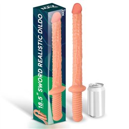 Blade Realistic Dildo Sword 18.5 Flesh - MX-964 - Teknashop Ltd