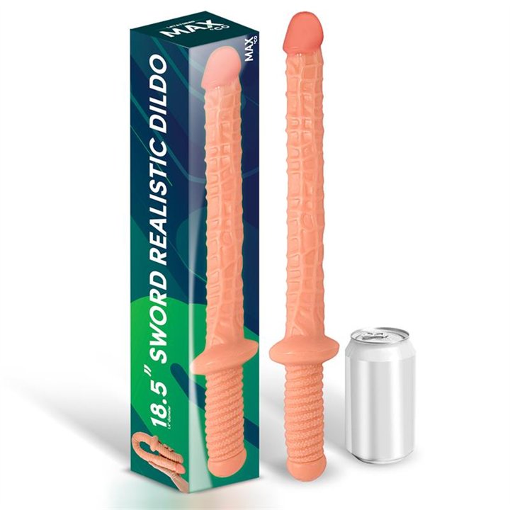 Blade Realistic Dildo Sword 18.5 Flesh - MX-964 - Teknashop Ltd