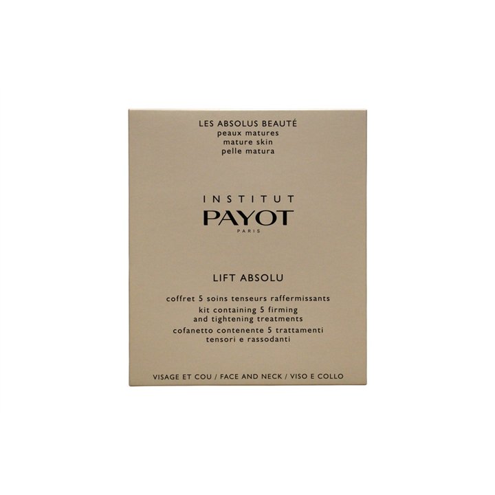 Set, Payot, Lift Absolu, Hydrogel, Firming, Cream Mask, For Face & Neck, 10 pcs - Teknashop Ltd