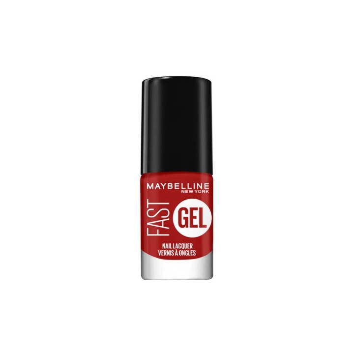 Maybelline Fast Gel Nail Lacquer 12-Rebel Red - unisex - Teknashop Ltd