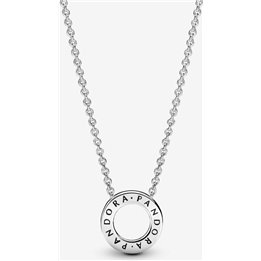 PANDORA JEWELRY Mod. SIGNATURE PAVÉ CIRCLE NECKLACE - WW.397436CZ-45 - Teknashop Ltd