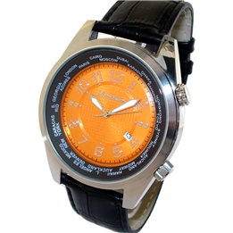 HEINRICHSSOHN Danzig Orange HS1003O Men's Watch - HS1003O - Teknashop Ltd