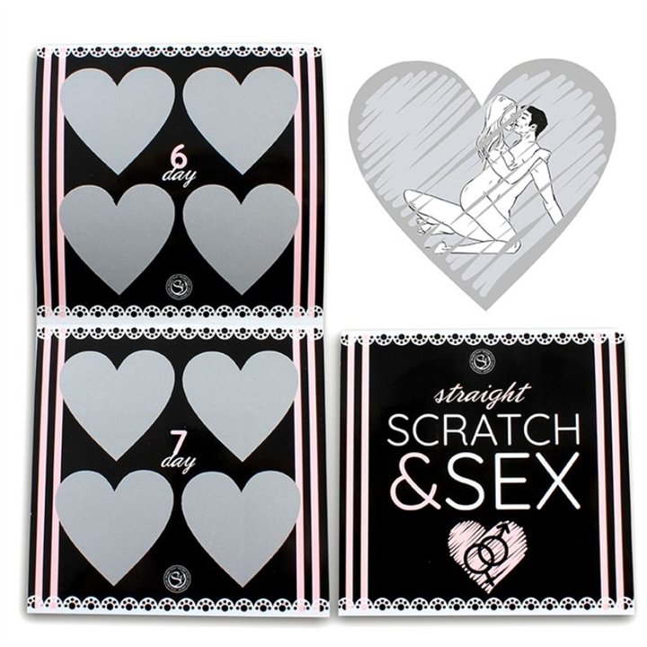 SECRETPLAY - SCRATCH & SEX GAME FOR STRAIGHT COUPLES (ES/EN/FR/PT/DE) - D-221860 - Teknashop Ltd