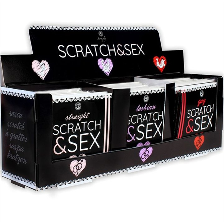 SECRETPLAY - DISPLAY + POSTURES SCRATCH & SEX (ES/EN/FR/PT/DE) - D-221863 - Teknashop Ltd