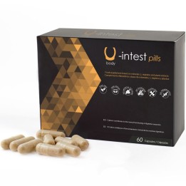 500 COSMETICS -U-INTEST CAPSULES TO PREVENT HEMORRHOIDS - 60 CAPSULES - D-241581 - Teknashop Ltd