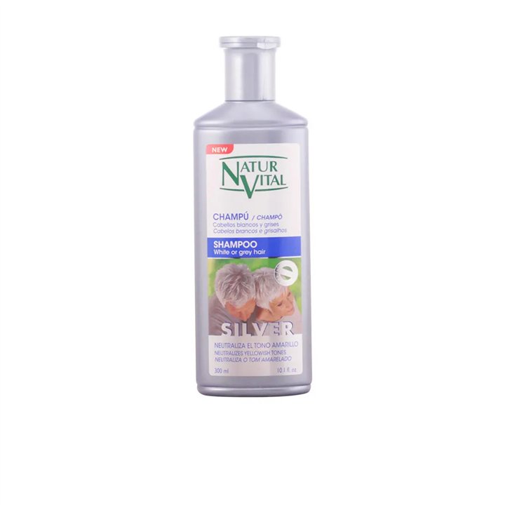 Naturaleza Y Vida Silver Shampoo 300ml - unisex - Teknashop Ltd