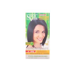 Naturaleza Y Vida Coloursafe Permanent Black Color 1 150ml - unisex - Teknashop Ltd