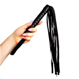 Leather Flogger 45 cm Black - F3463 - Teknashop Ltd